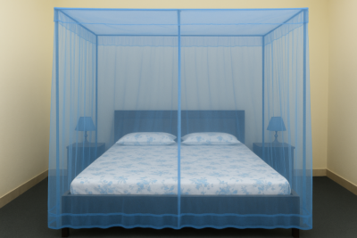 Mosquito Net 6’*7′ feet King size Sky Color - Image 3