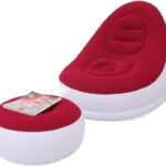Inflatable Garden Sofa with Footstool