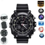HD 1080P Hidden Spy Camera Watch With Built-In 32GB Hidden Wrist Watch Camera Color (white & black) - Image 6