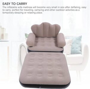 Portable Inflatable Sofa Bed Mate Color - Image 3